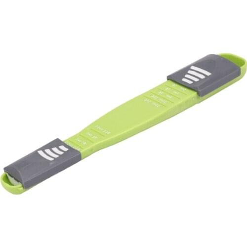 Adjustable Measuring Spoon Kitchen Double Sided Powder Metering Spoon Tool For Baking Cooking Coffee Sugar Salt Milk Powder Spic