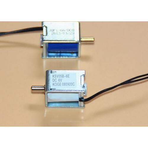 DC 6V Miniature Solenoid Valve Normally Open Micro Exhaust Valve for Electronic Sphygmomanometer Device 300 mmHg