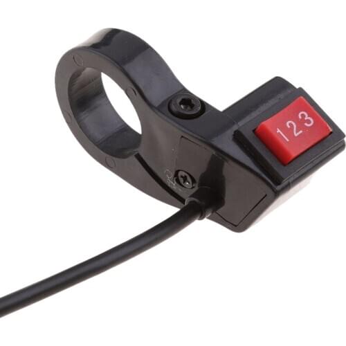 Motorcycle 7/8" 22mm Handlebar Switch Electric 3 Speed Module Switch kits Sport Dirt Bike