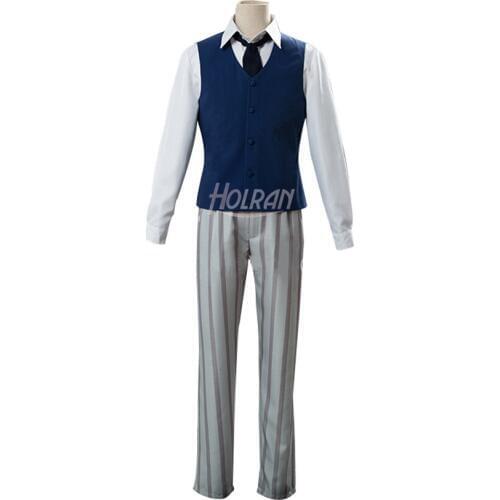 New Anime BEASTARS Cosplay Costume Cos Legoshi Handsome Whole Suit Carnival Christmas Fancy Dress