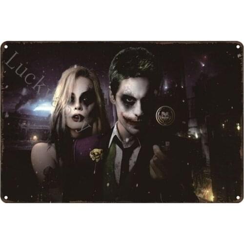 [] Retro Metal Tin Signs Movie Poster Pub Bar Cafe Home Plaque Vintage Wall Art Decor AL041