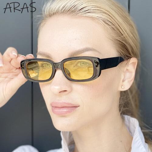 2021 Retro Rectangle Sunglasses Women Trendy Vintage Classic Sun Glasses For Men Luxury Brand Designer Eyewear UV400 Lunettes