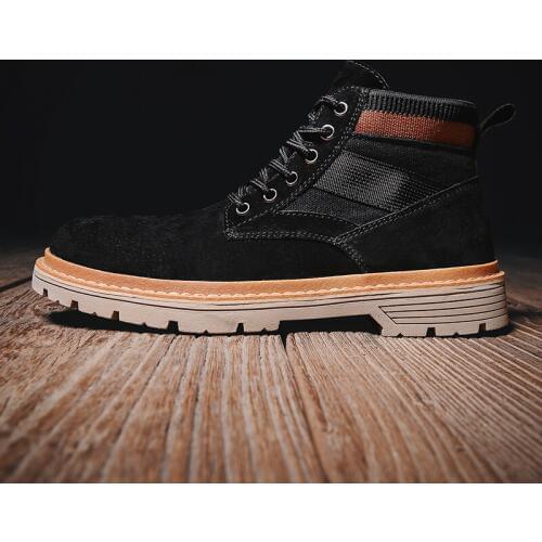 Sports men boots mens fashion breathable for sneaker new shoe shoes causal man black sneakers male flat leisure Casual leather