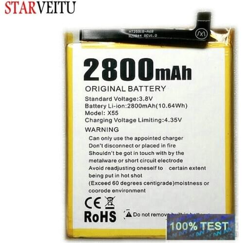 STARVEITU DOOGEE X55 Phone Batteries China