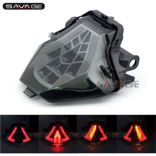 LED Tail Light Integrated For YAMAHA MT 07 MT07 FZ 07 FZ07 2015 2016 2017 Motorcycle Accessories Lamp Turn Signal Blinker 12V