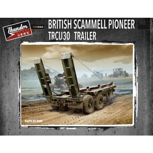 Thunder Model TM35205 1/35 WWII British Scammell Pioneer TRMU30 TRAILER model kit