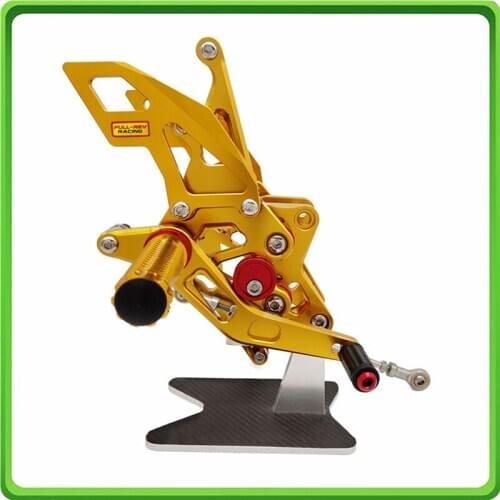 Rearsets rear set footrest foot rest pegs pedal for Suzuki Hayabusa GSX1300R 1999-2000-2001-2002-2003-2004-2005-2006-2007 Gold