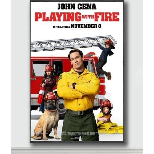 NJ093 Playing with Fire Movie 2 Silk Posters and Prints wall art Art Poster Home Decor