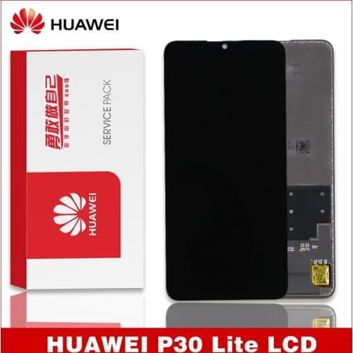 2312*1080 Original LCD With Frame For HUAWEI P30 Lite LCD Display Screen For HUAWEI P30 Lite Screen Nova 4e MAR-LX1 LX2 AL01