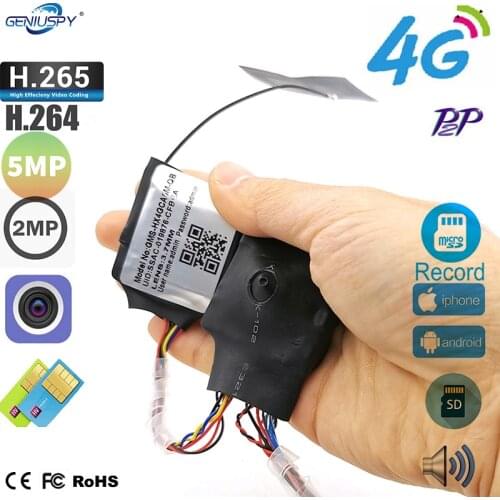 Mini 4G Pin hole Camera CCTV P2P On vif Audio 3G 4G SIM Camera Module Chip Board Wifi Wireless IP Camera P2P For indoor camhipro