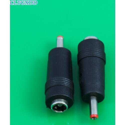 Cltgxdd DC Power Adapter Connector Plug DC Conversion Head Jack Female 5.5*2.1mm Turn Plug Male 3.5*1.3mm