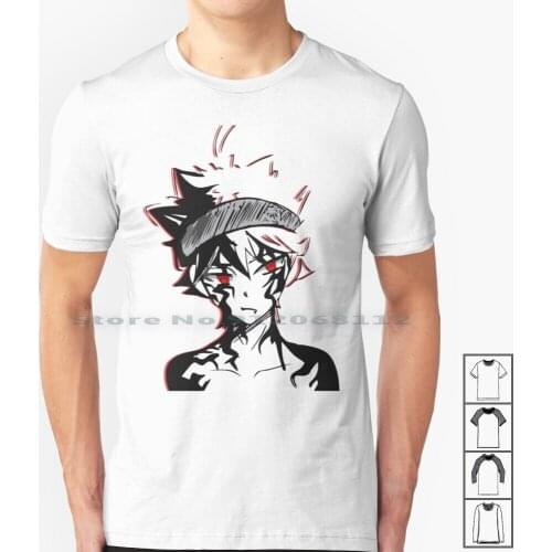 Asta Design T Shirt 100% Cotton Black Clover Asta Yuno Trebol Negro Season Usa New York Findyourthing Viral Creative Trending