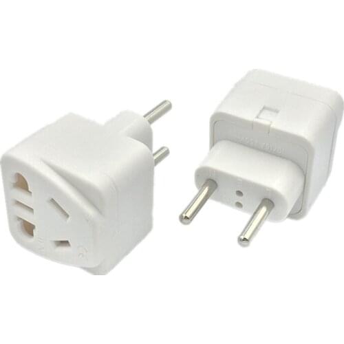 US AU KR Germany To EU Plug Adapter American To Euro Europe European Travel Power Adapter AC Converter Electrical Outlet Socket