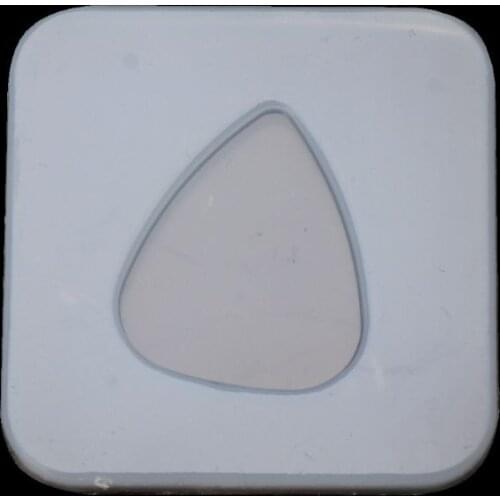 Geometric Triangle Plectrum Silicone Mold Jewelry Pendant Resin Casting DIY Mold T84A