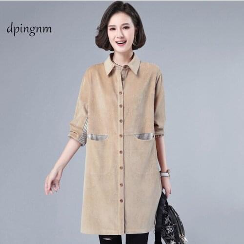 Cotton shirt tops 2020 spring autumn blouse new womens blouse fashion long-sleeved slim wild Han Fan shirt tops