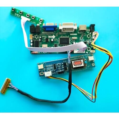 Kit for LM171W02-TLB2 1440X900 Controller Board driver Screen panel 2 lamps 30pin HDMI+DVI+VGA LCD Audio DIY 17.1"