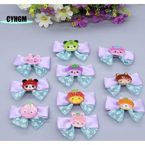 Ribbon hair clips for girls wholesale cute silk hairpins spinki do wlosow Barrettes hair accessories R05-1