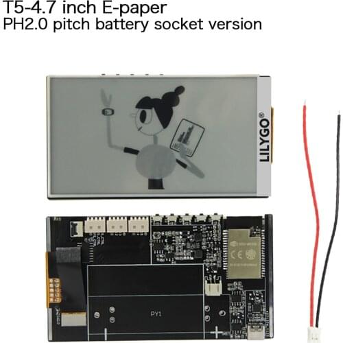 LILYGO T5-4.7 inch E-paper ESP32 V3 version 16MB FLASH 8MB PSRAM WIFI/Bluetooth for arduino