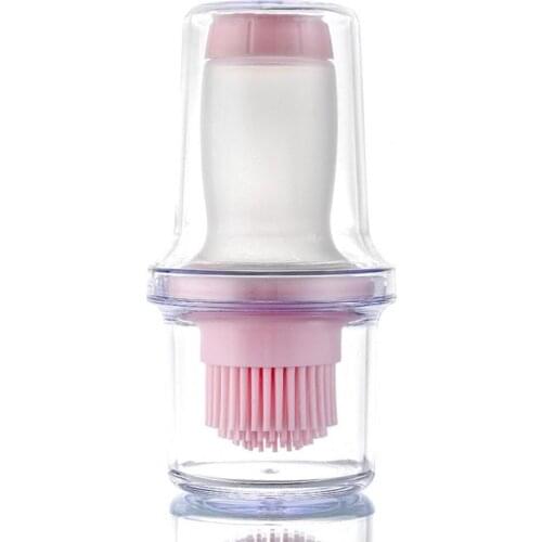 Oil Brush Multifunctional Durable Heat Resistant Silicone Creative Grill Oil Bottle Kitchen Barbecue