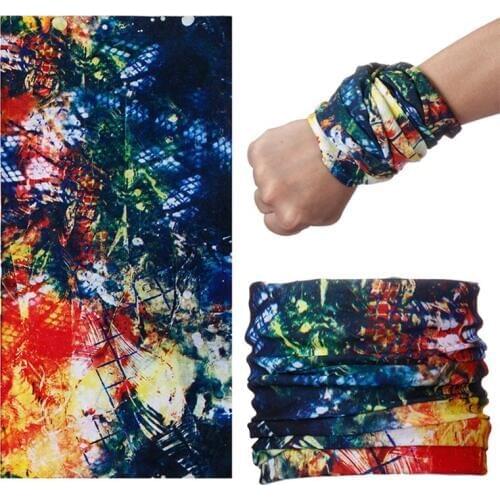 Fashion Shemagh Military Bandanas Men Foulard Moto Skull Pirate Scarf Balaclava Ring Women braga cuello Tactical Neck Mask buffe