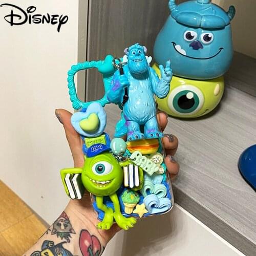 Disney cartoon big eyes monster handmade diy Creativity phone case for iphone12mini/11pro/12promax/se/xr/7plus/8p/xs/xsmax/11pro