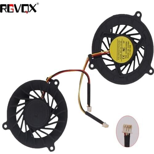 New Laptop Cooling Fan For ASUS A6 A6000 3 pins PN: GC054509VH-A CPU Cooler Radiator