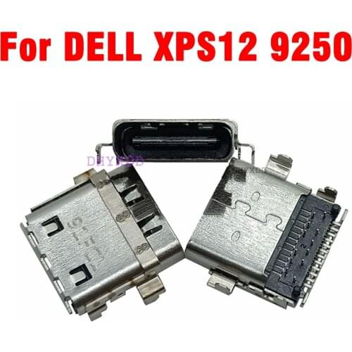 NEW Laptop DC Power Jack for DELL XPS12 9250 XPS15 9575 Latitude 7275 TYPE-C Jack DC Connector Laptop Socket Power Replacement
