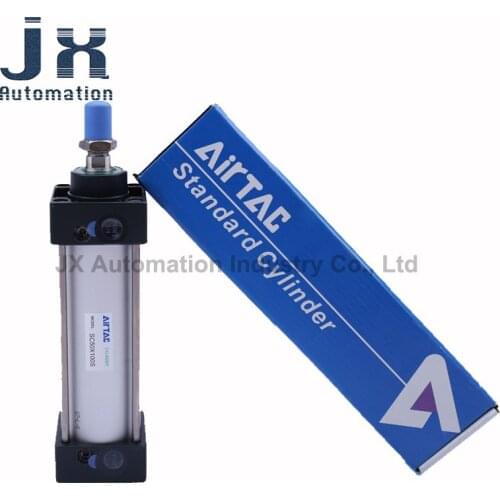 SC50X Original AirTac Tie Rod Standard Cylinder SC50X25X50X75X100X125X150X200-S