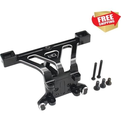 Radio control RC Aluminum Front Body Mount (Black) for Traxs E-Revo 2.0 option upgrade parts