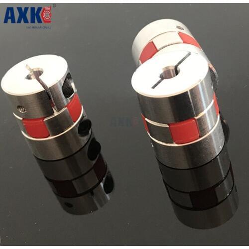 Bearing Rolamentos 5pcs Cnc Plum Shaft Jaw Spider Coupler 12.7mm*14mm Motor Coupling 12.7mm To 14mm Dia=30mm Length=35mm