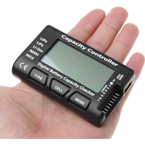 RC CellMeter-7 Digital Battery Capacity Checker For Nicd NiMH LiPo LiFe Li-ion