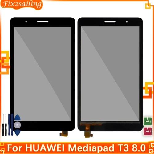 Glass For Huawei Honor Play 2 KOB-L09 KOB-W09 Mediapad T3 8.0 LTE Tablet Touch Screen Panel Digitizer Sensor Replacement