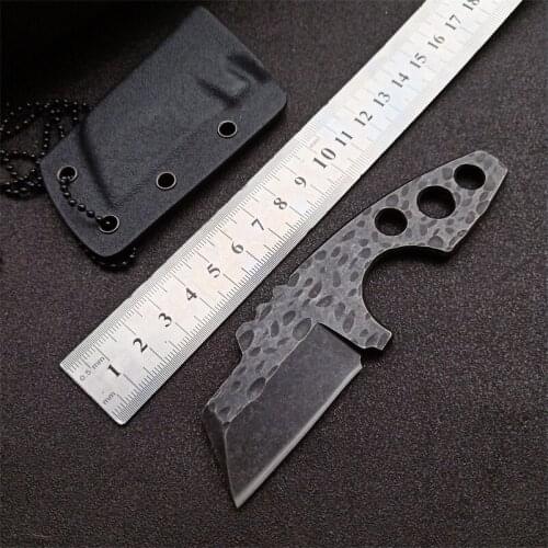 5CR15MOV Fixed Blade Tactical Knife Mini EDC Tool for Outdoor Hunting Survival Camping Self Defense