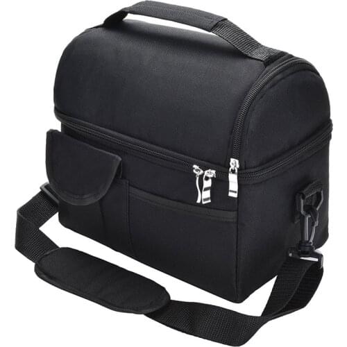 Lunch Bag Reusable Insulated Thermal Bag Women Men Multifunctional 8L Cooler And Warm Keeping Lunch Box Leakproof Waterproof