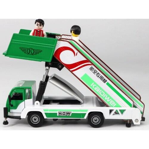 [Funny] Simulation 1:43 Alloy Boarding car model toy airport plane Boarding vehicle boarding elevator toy kids decorations gift