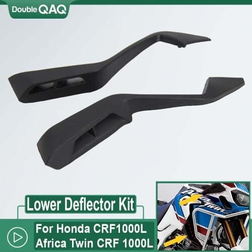 New Motorcycle Upper and Lower Deflector Kit Wind Deflector 2016 2017 2018 2019 For Honda CRF1000L Africa Twin Adv CRF 1000 L