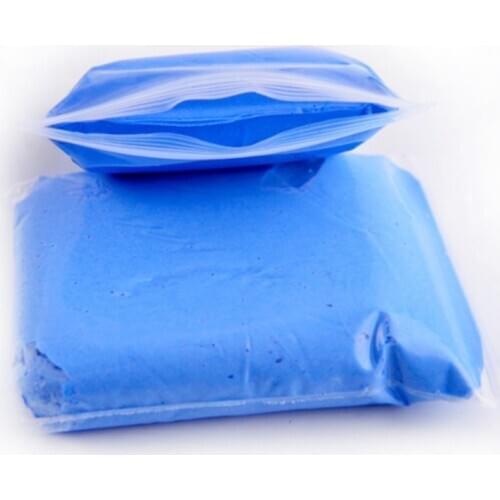 24 Colors/Set Super Light Clay with 3 Tools Air Drying Light Plasticine Modelling Clay Handmade Educational 5D Toys Blue Clay