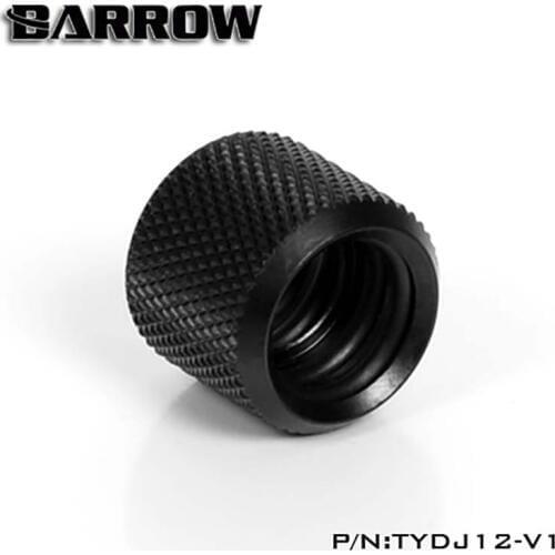 Barrow TYDJ12-V1/TYDJ14-V1/TYDJ16-V1 Butt joint Adapter for Hard tube OD12mm/OD14mm/OD16mm Black/Silver/White/Gold water cooler