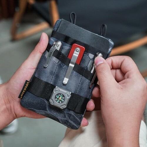 VE1/VE3/VE4 Portable Card Case Wallet Multi-purpose EDC Equipment Storage Bag Mini Carrying Case Tactical Small Bag