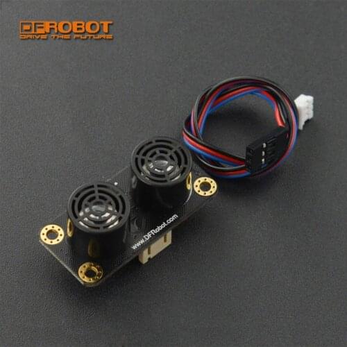 DFRobot Gravity URM09 Analog Ultrasonic measures distance Sensor temperature compensation 30Hz 2-500cm for Arduino Raspberry Pi