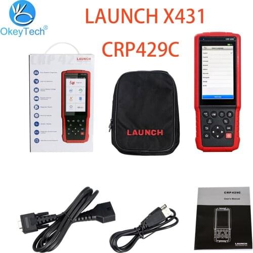 LAUNCH X431 CRP429C OBD2 Scanner Car Diagnostic Tools ENG ABS SRS AT Scan tool DPF TPMS SAS OIL EPB IMMO Reset Pk CRP129E