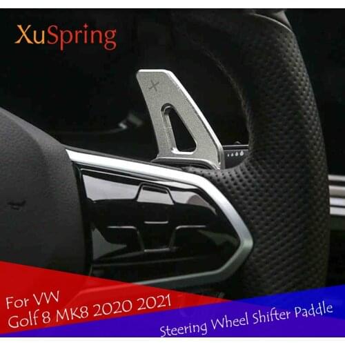 For VW Golf 8 MK8 2020 2021 Car Steering Wheel Shifter Paddle Car Styling Interior Decoration Accessories Zinc alloy
