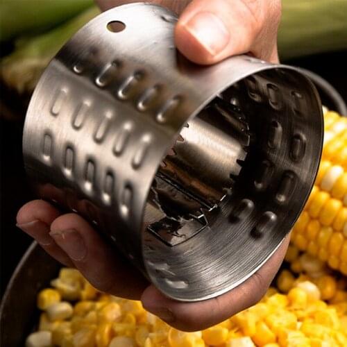 High Quality Stainless Steel Corn Kitchen Peeler Corncob Peeler Round Knife Corn Peeler Kitchen Vegetable And Fruit Tools