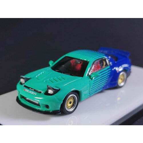 HeyToys Time Micro 1:64 Mazda Rx7 Falken DieCast Model Car Collection Limited Edition