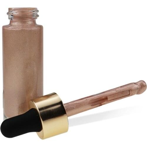 Facial Brightening Highlighter Trimming Lasting Liquid Contour Fluorescent Powder Gold Shiny Private Label