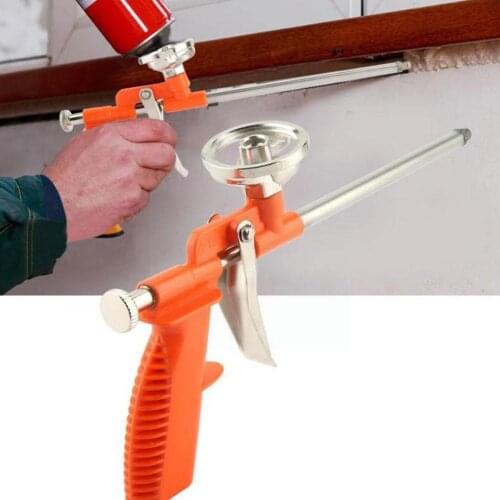 Foam Expanding Spray Gun Foam Glue Gun All Metal Polyurethane Foam Bubble Tool Sealant Gun Tool Glue Specia Gun U4P8