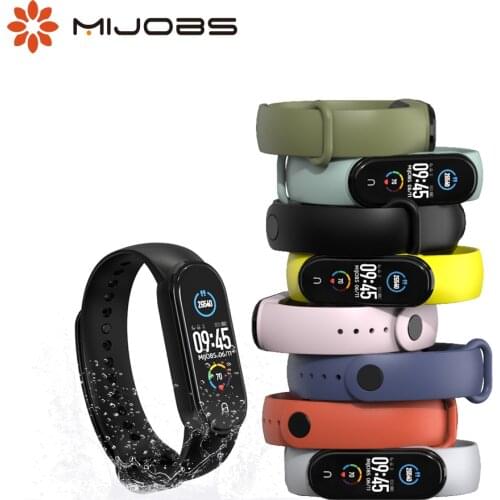 For Xiaomi Mi Band 5 6 Strap for Amazfit Band 5 Bracelet Silicone Miband 5 NFC Global Version Wristbands Wholesale Dropshipping