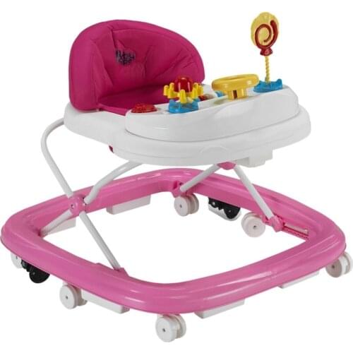 Lux Quirky Walker Pink Gradual Elevation Adjustment-Quirky and-Sabitlenebilme Feature