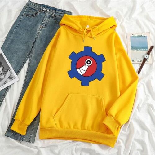 SK8 the Infinity Reki Yellow Hoodie Cosplay Costume SK EIGHT Sweater Hooded Coat Sweatshirt Autumn Spring Top Men Women