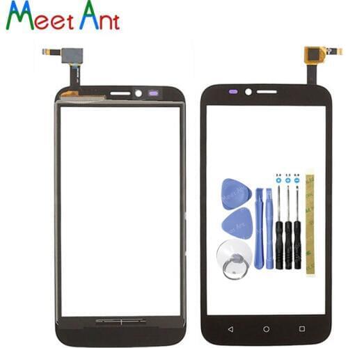 High Quality 5.0" For Huawei Y625 Touch Screen Digitizer Sensor Outer Glass Lens Panel Black White